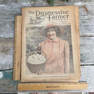The progressive farmer vintage magazine 1932